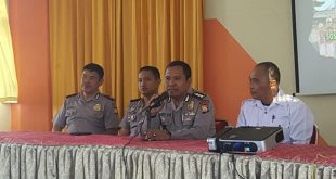 Sosialisasi Penerimaan Terpadu Anggota Polri T.A. 2017 di SMAN 2 Makassar