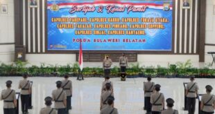 biro SDM Polda sulsel