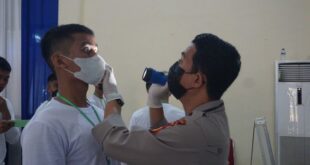 PEMERIKSAAN KESEHATAN TAHAP I PENERIMAAN TAMTAMA POLRI GELOMBANG I TAHUN ANGGARAN 2023 PANDA POLDA SULSEL